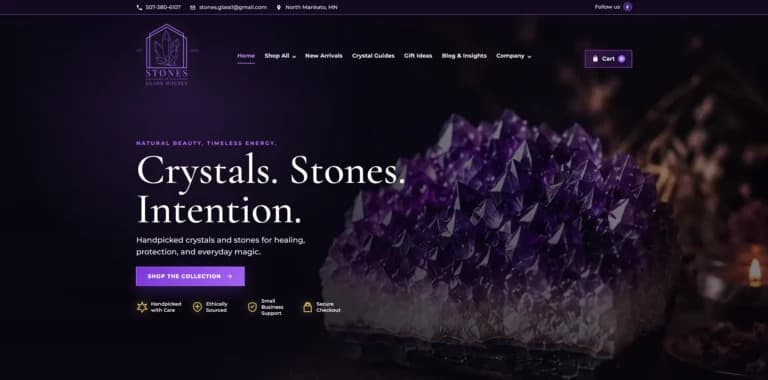 Stones in Glass Houses Website