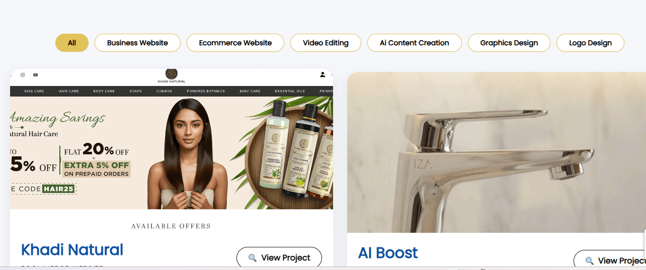 Khadi Natural , AI Boost